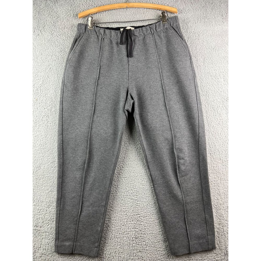 EVERLANE The Dream Pant Gray Drawstring Casual size L